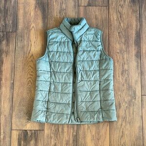 Joe Fresh Green Puffer Vest